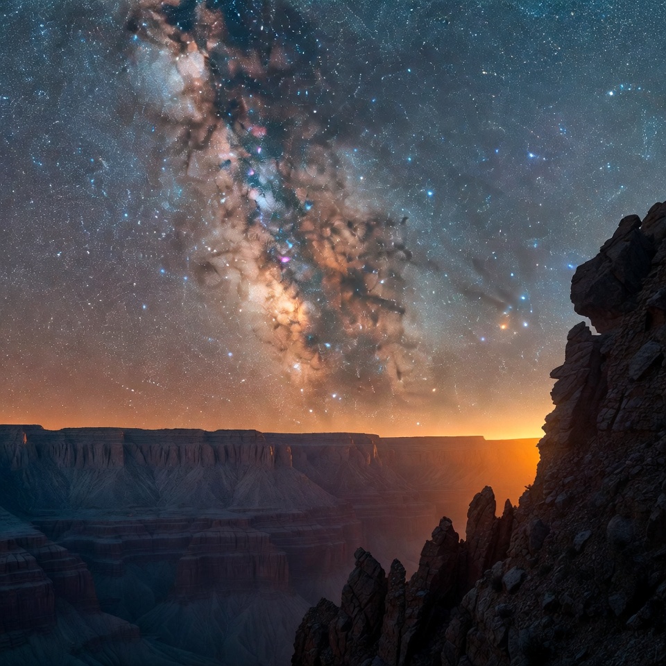 Milky Way over Grand Canyon Milky Way over Grand Canyon
