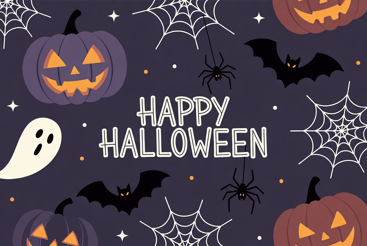 Happy Halloween Illustration Happy Halloween Illustration