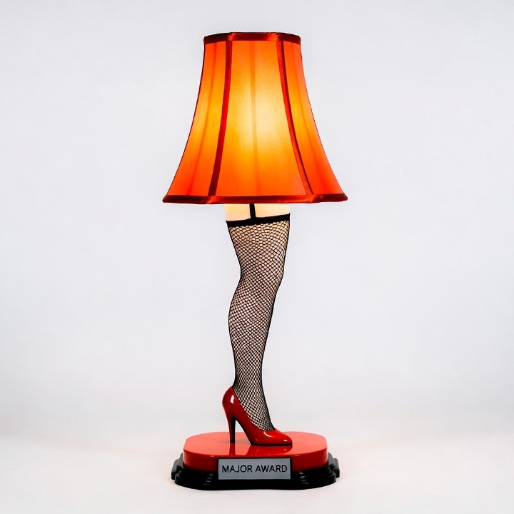 Leg Lamp with Major Award Leg Lamp with Major Award