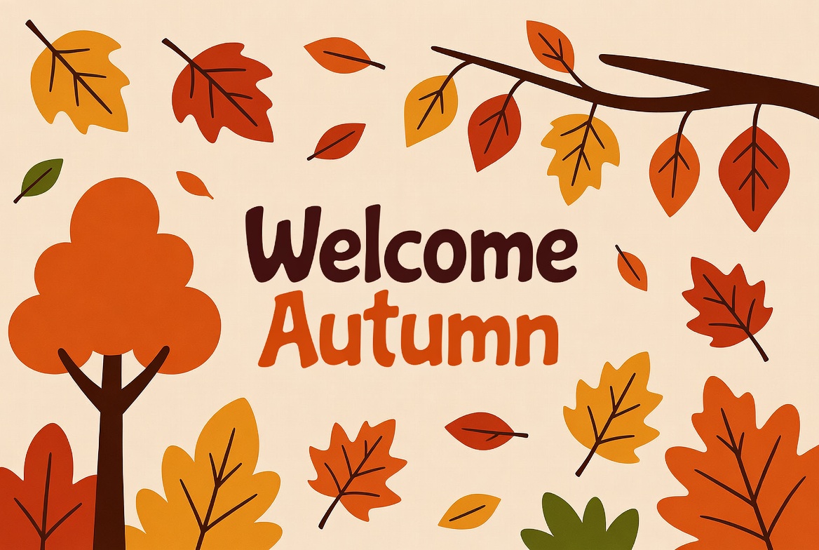Welcome Autumn Illustration Welcome Autumn Illustration