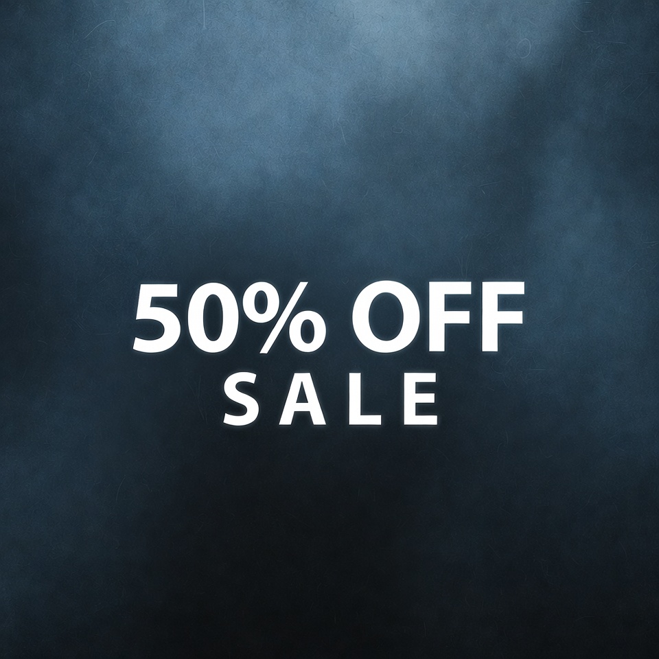 50% Off Sale 50% Off Sale