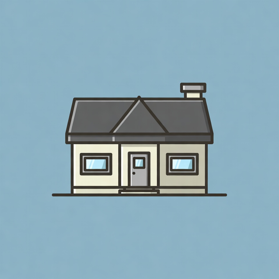 Simple house illustration Simple house illustration
