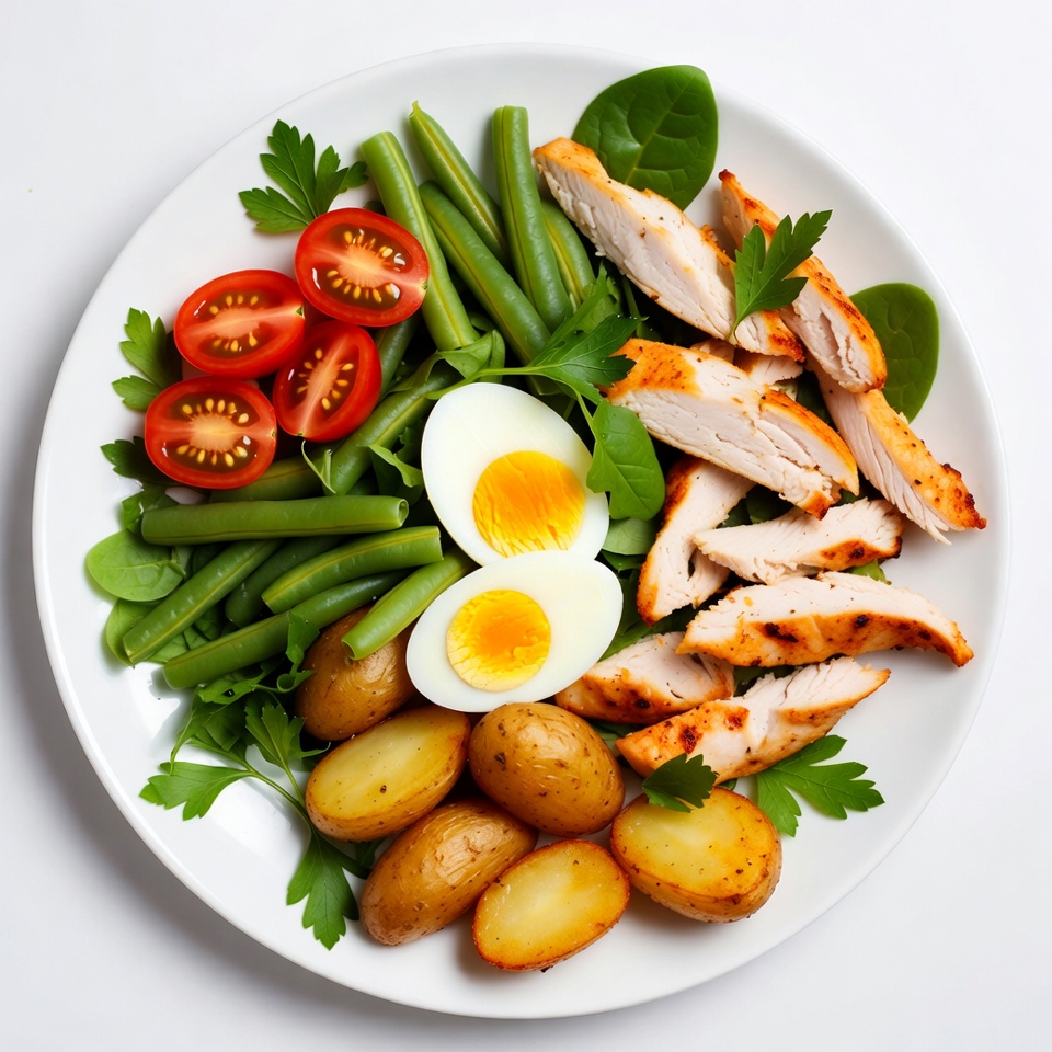Healthy Chicken Salad with Eggs Healthy Chicken Salad with Eggs