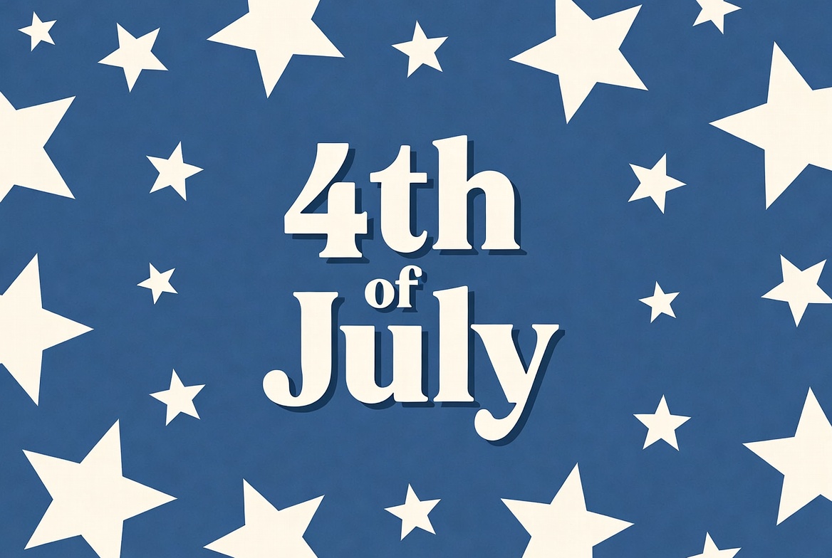 4th of July Stars Background 4th of July Stars Background