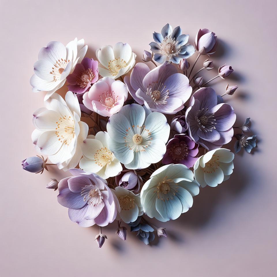 Pink Anemone Flowers Bouquet Pink Anemone Flowers Bouquet