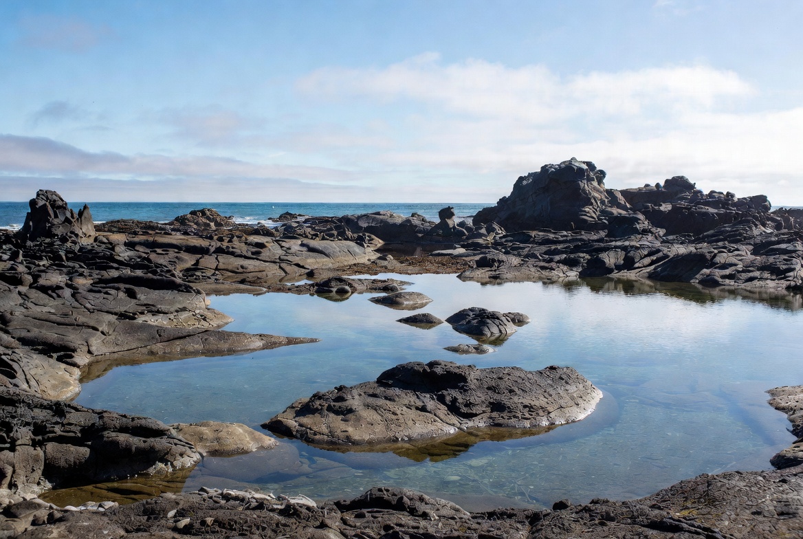 Rocky Tidal Pools by Ocean Rocky Tidal Pools by Ocean