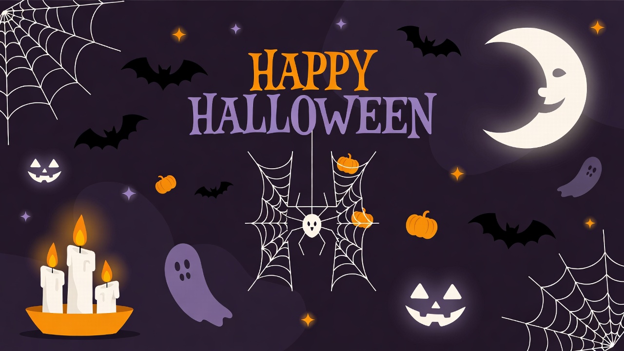 Happy Halloween Illustration Happy Halloween Illustration