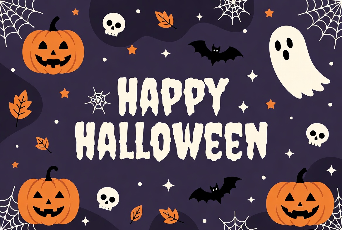 Happy Halloween Illustration Happy Halloween Illustration