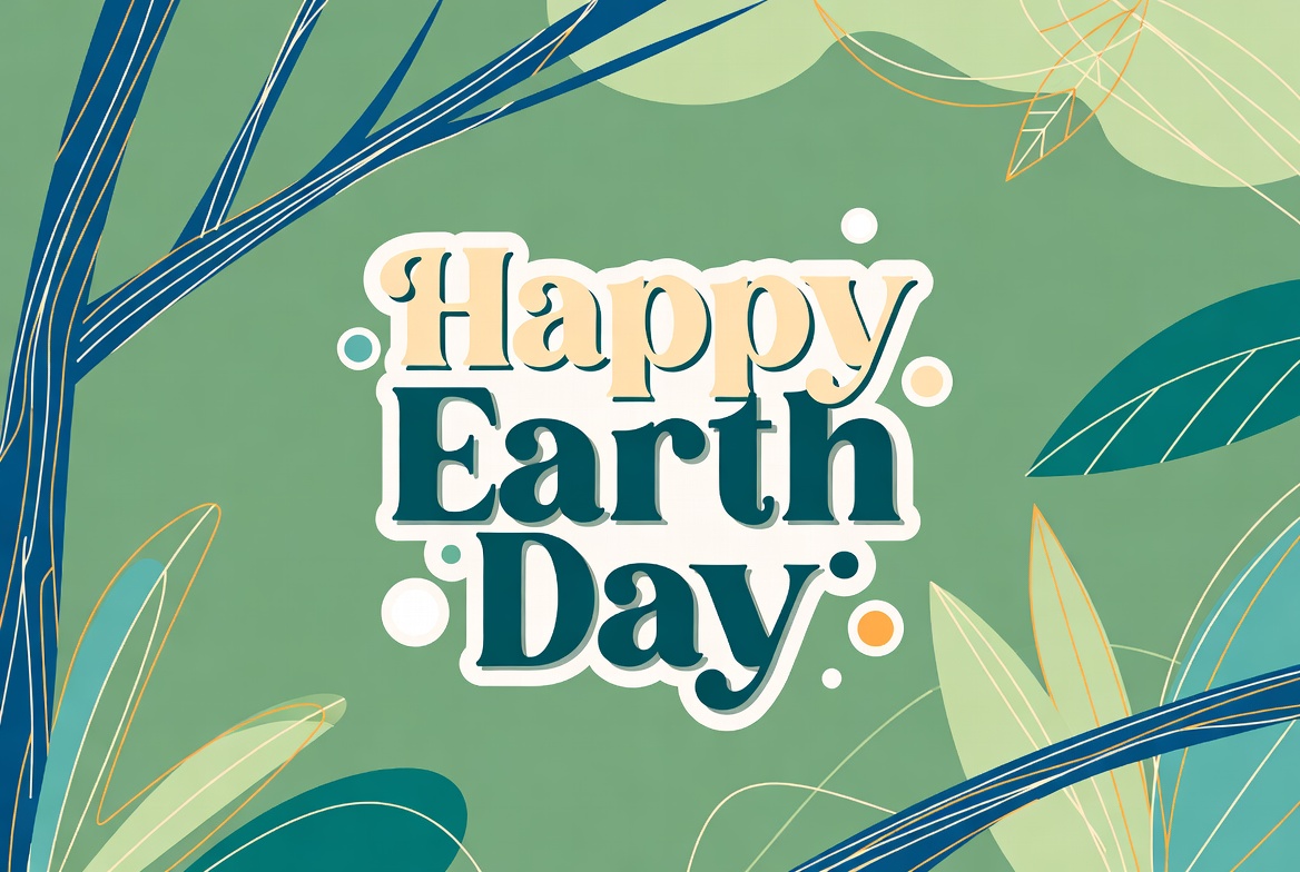 Happy Earth Day Illustration Happy Earth Day Illustration