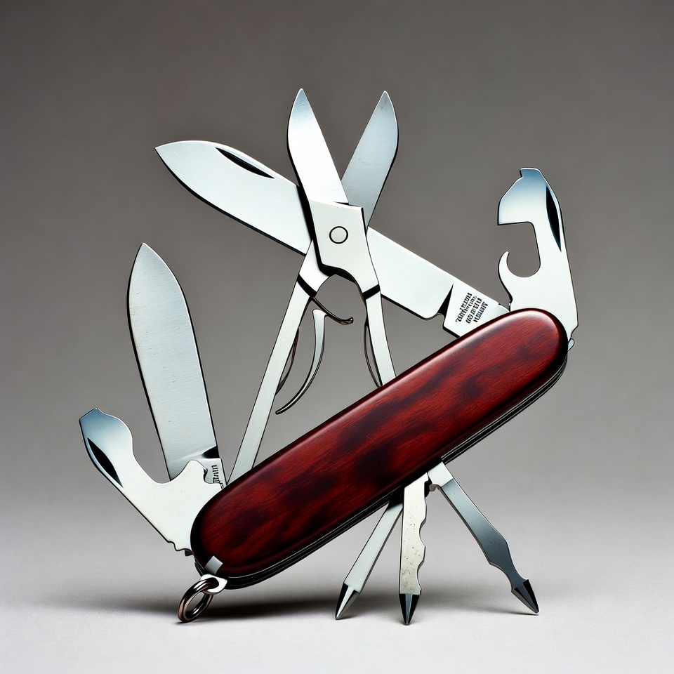 Open Swiss Army Knife Open Swiss Army Knife