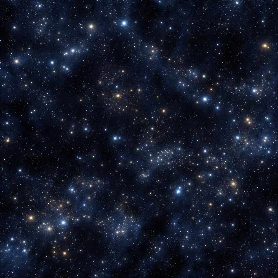 Starry Nebula in Deep Space Starry Nebula in Deep Space