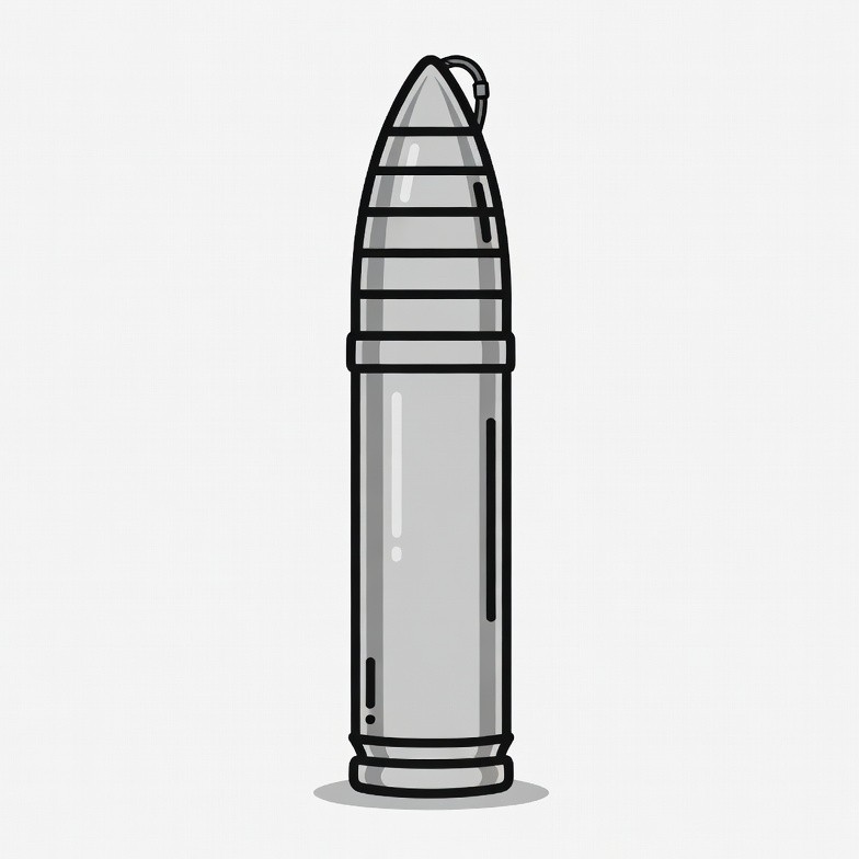 Silver Bullet Illustration Silver Bullet Illustration