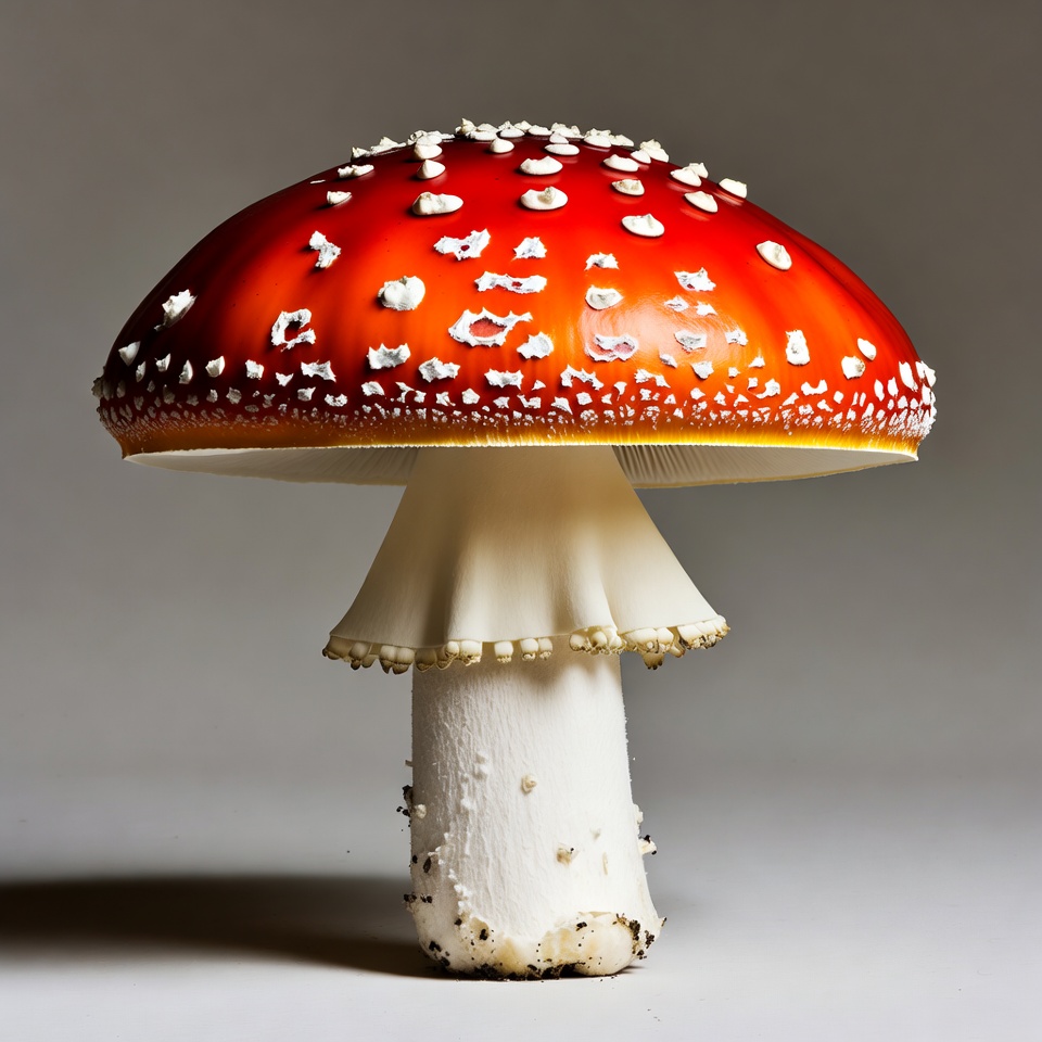 Red Fly Agaric Mushroom Red Fly Agaric Mushroom