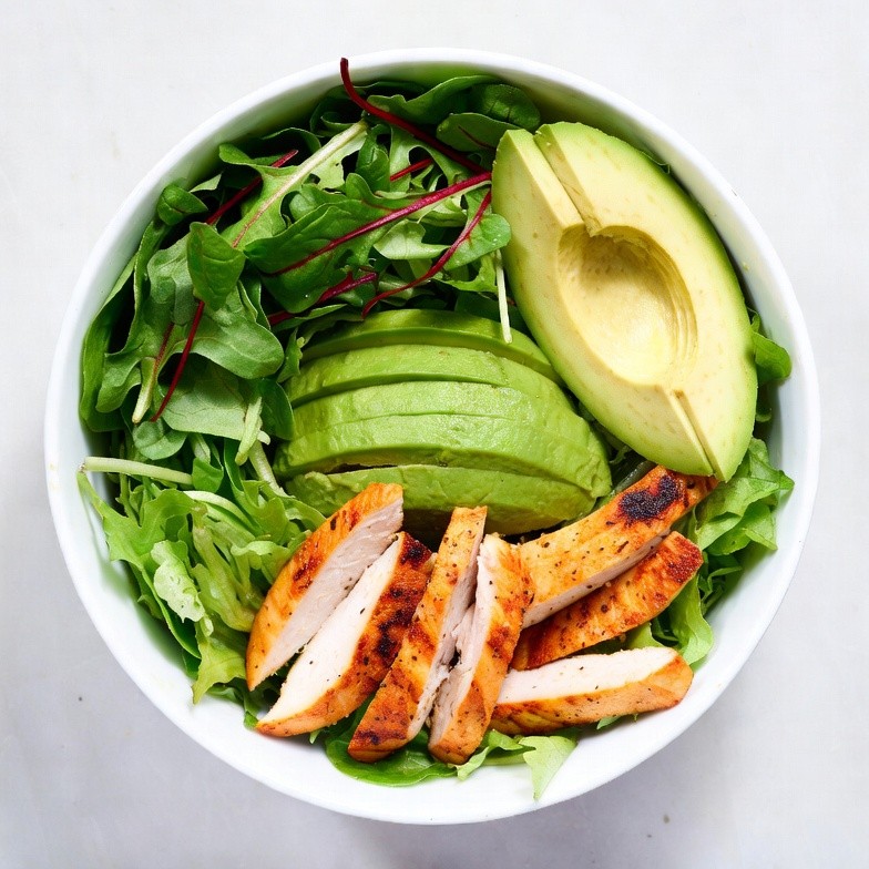 Grilled Chicken Avocado Salad Bowl Grilled Chicken Avocado Salad Bowl