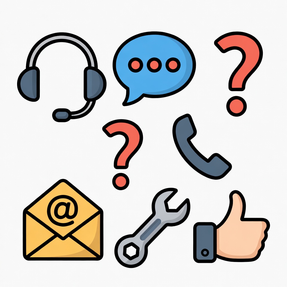 Customer Service Icons Set Customer Service Icons Set