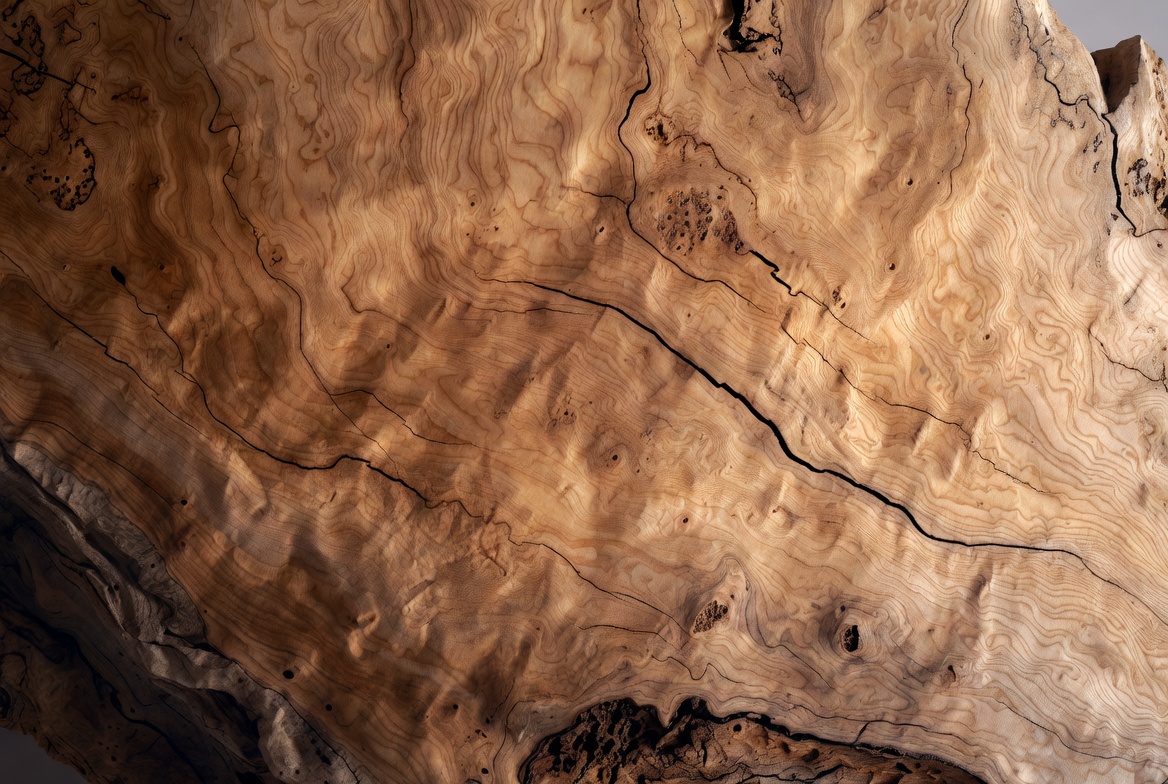Close-up of burl wood texture Close-up of burl wood texture