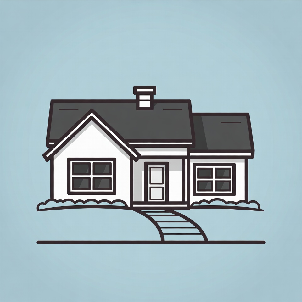 Simple House Illustration Simple House Illustration