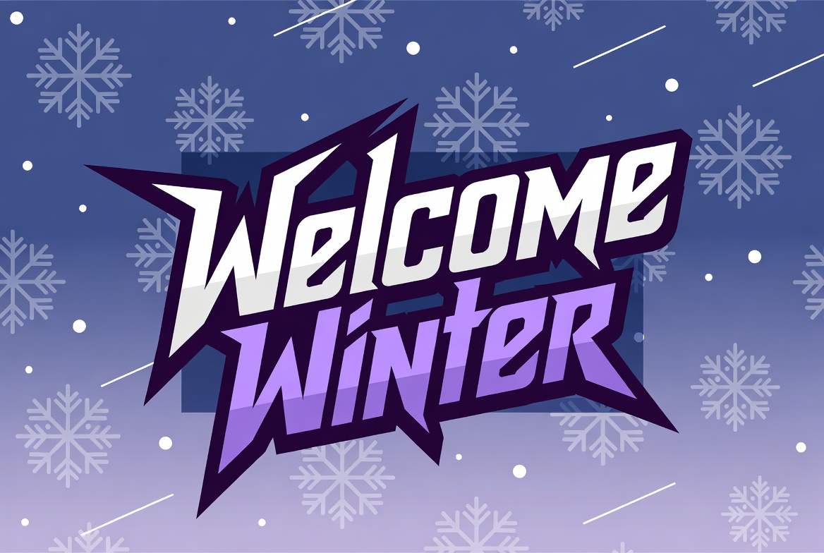 Welcome Winter Graphic Welcome Winter Graphic
