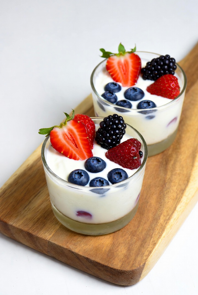 Yogurt Parfaits with Berries Yogurt Parfaits with Berries