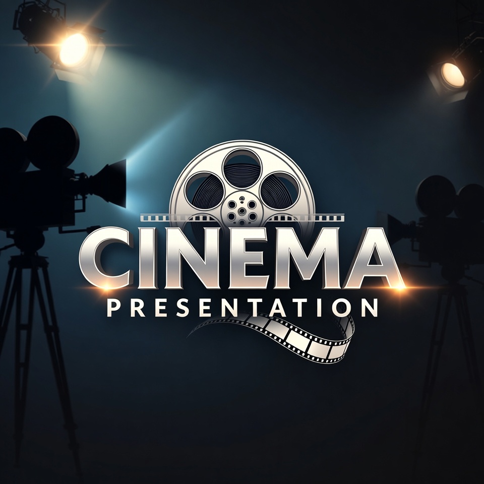 Cinema Presentation Background Illustration Cinema Presentation Background Illustration