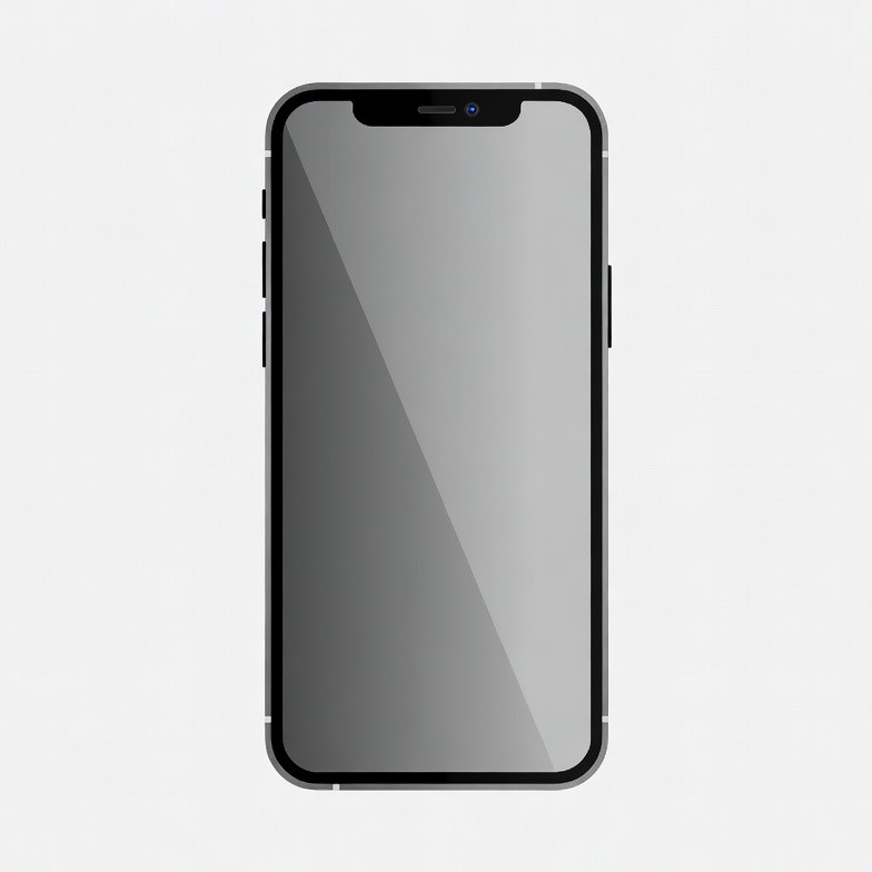 iPhone with Dark Screen iPhone with Dark Screen