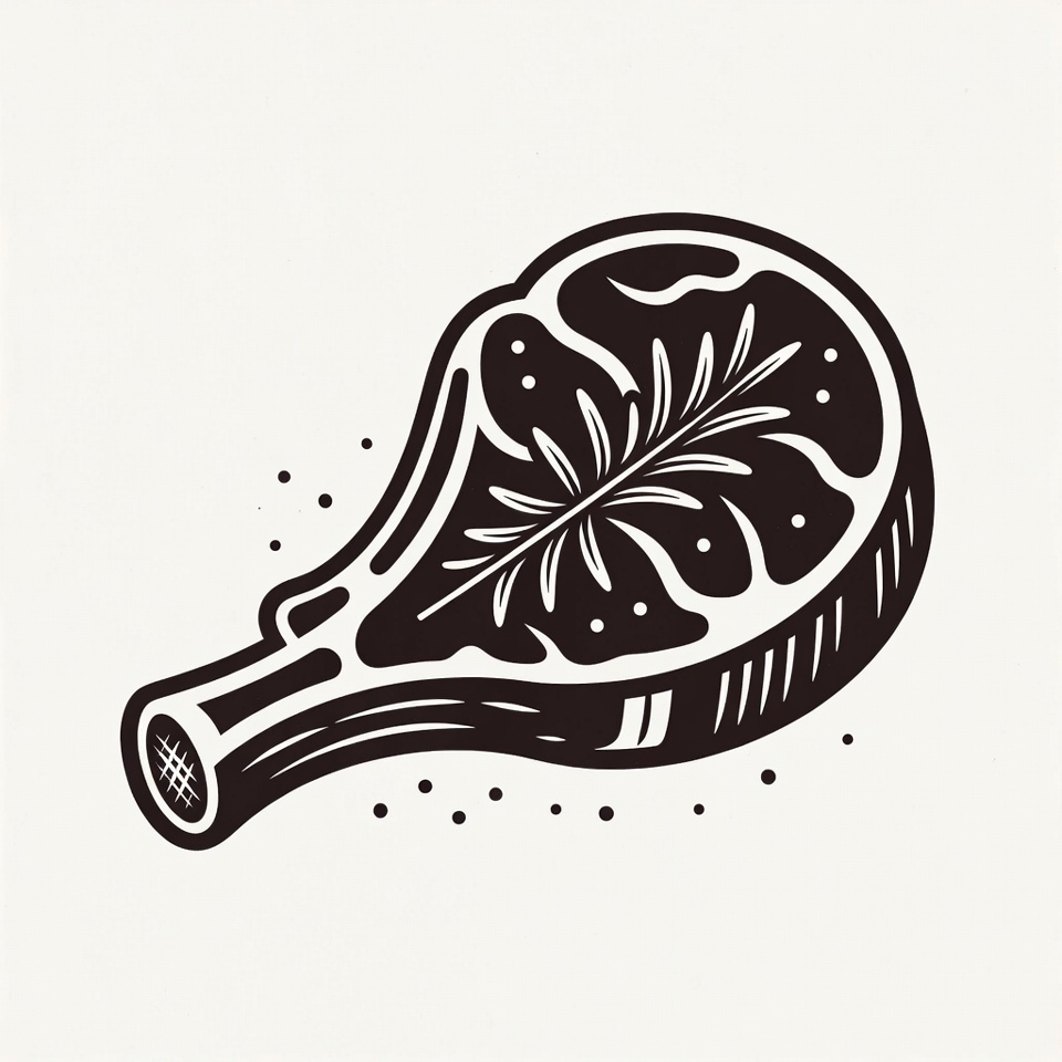 Illustrated Beef Short Rib Illustrated Beef Short Rib