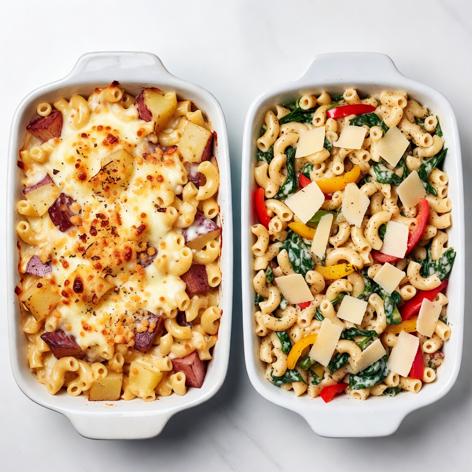 Two Cheesy Mac and Cheese Casseroles Two Cheesy Mac and Cheese Casseroles