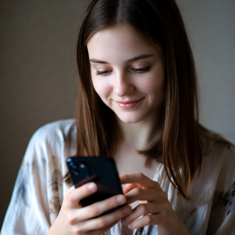 Young woman using smartphone Young woman using smartphone
