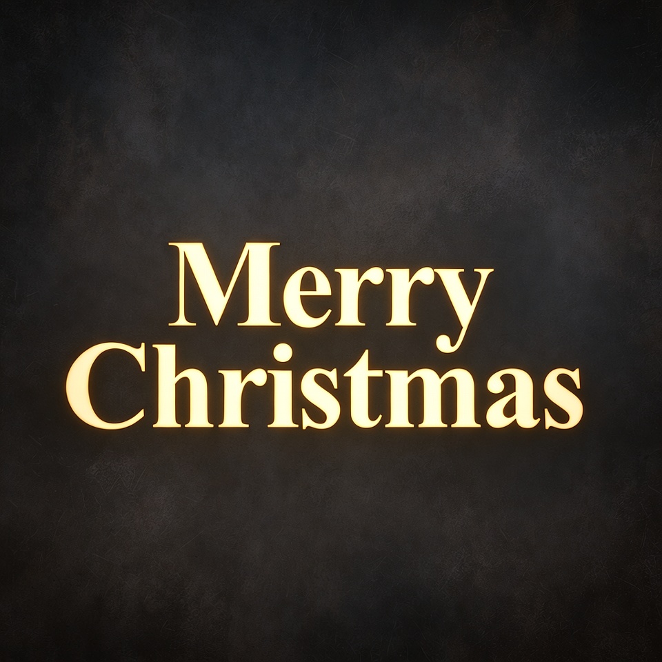 Merry Christmas Text Merry Christmas Text