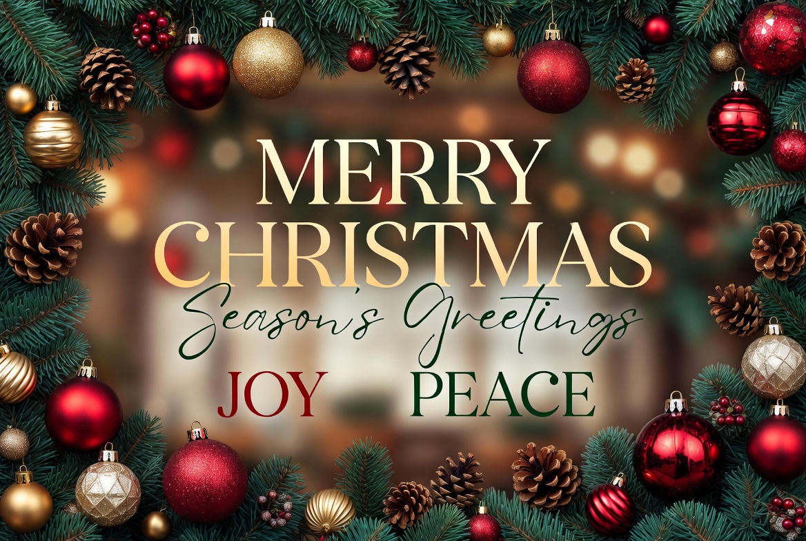 Merry Christmas Season's Greetings Merry Christmas Season's Greetings