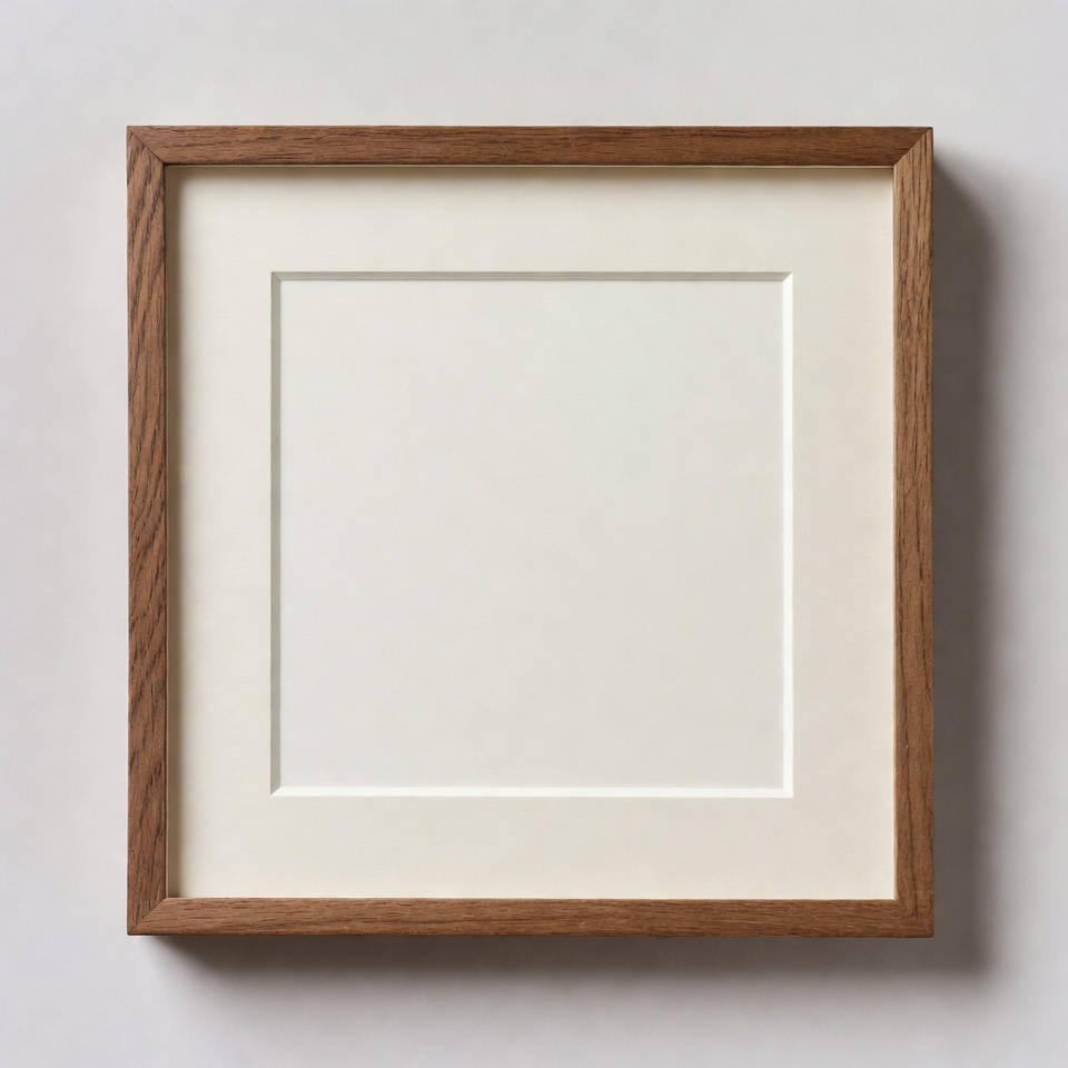 Empty Oak Wood Picture Frame Empty Oak Wood Picture Frame