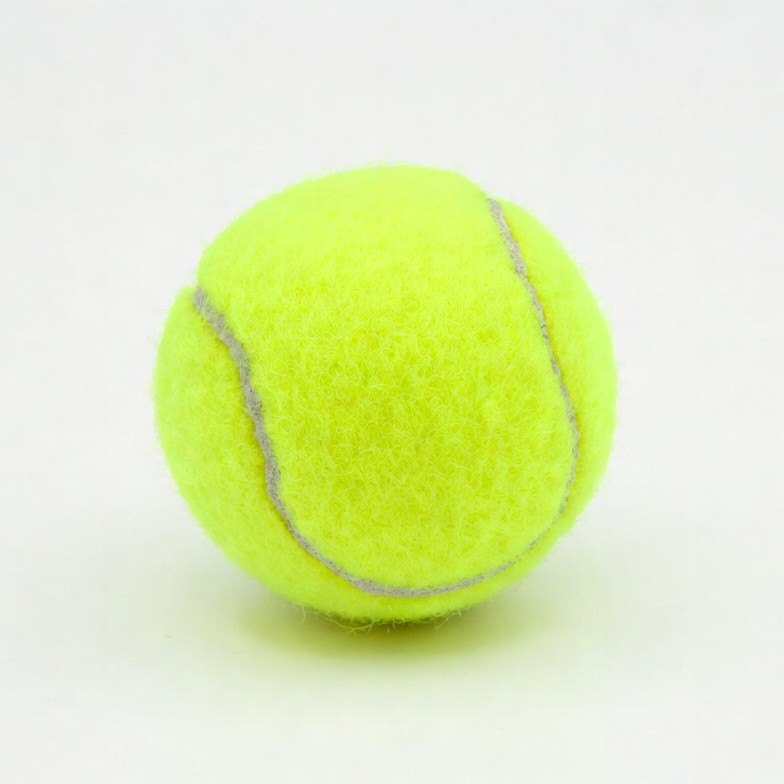 Yellow tennis ball isolated Yellow tennis ball isolated