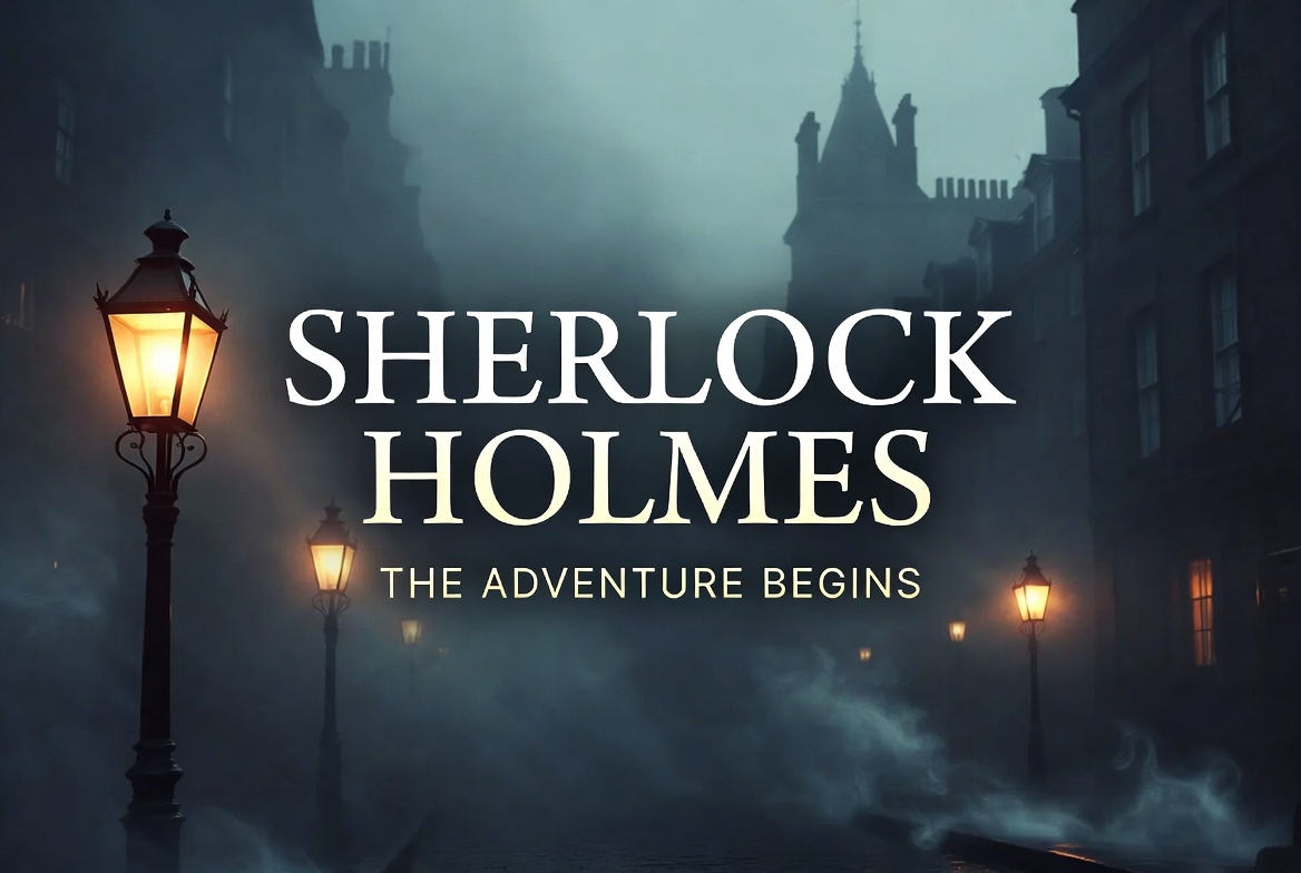 Sherlock Holmes Foggy Street Lanterns Sherlock Holmes Foggy Street Lanterns
