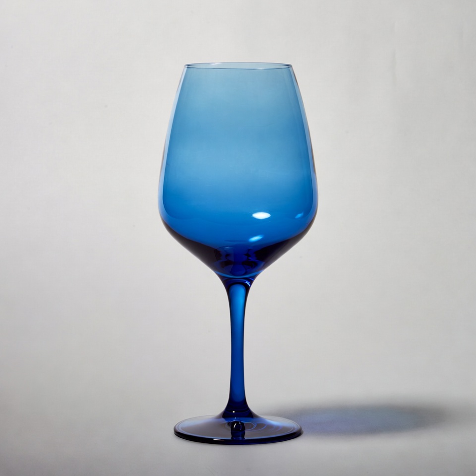 Blue Wine Glass Blue Wine Glass