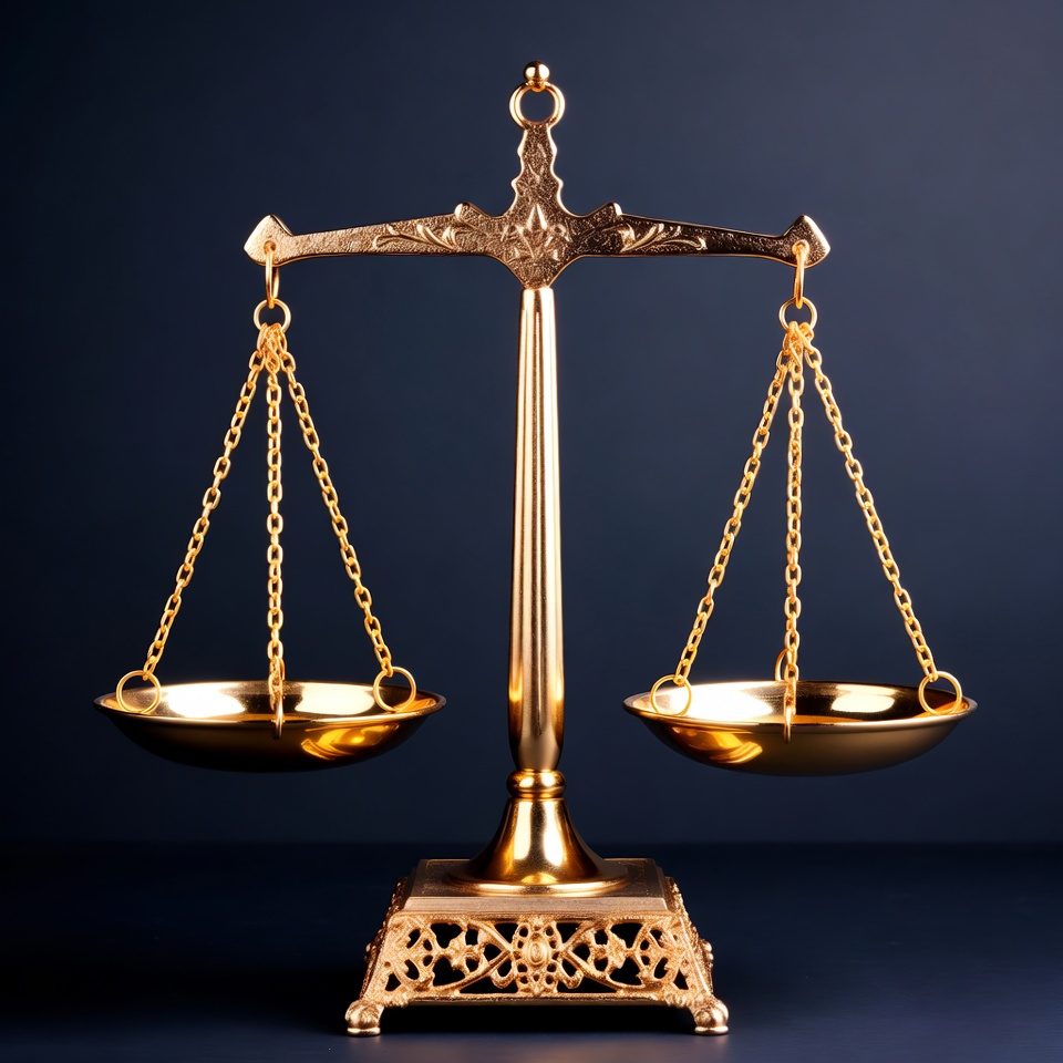 Golden Scales of Justice Golden Scales of Justice