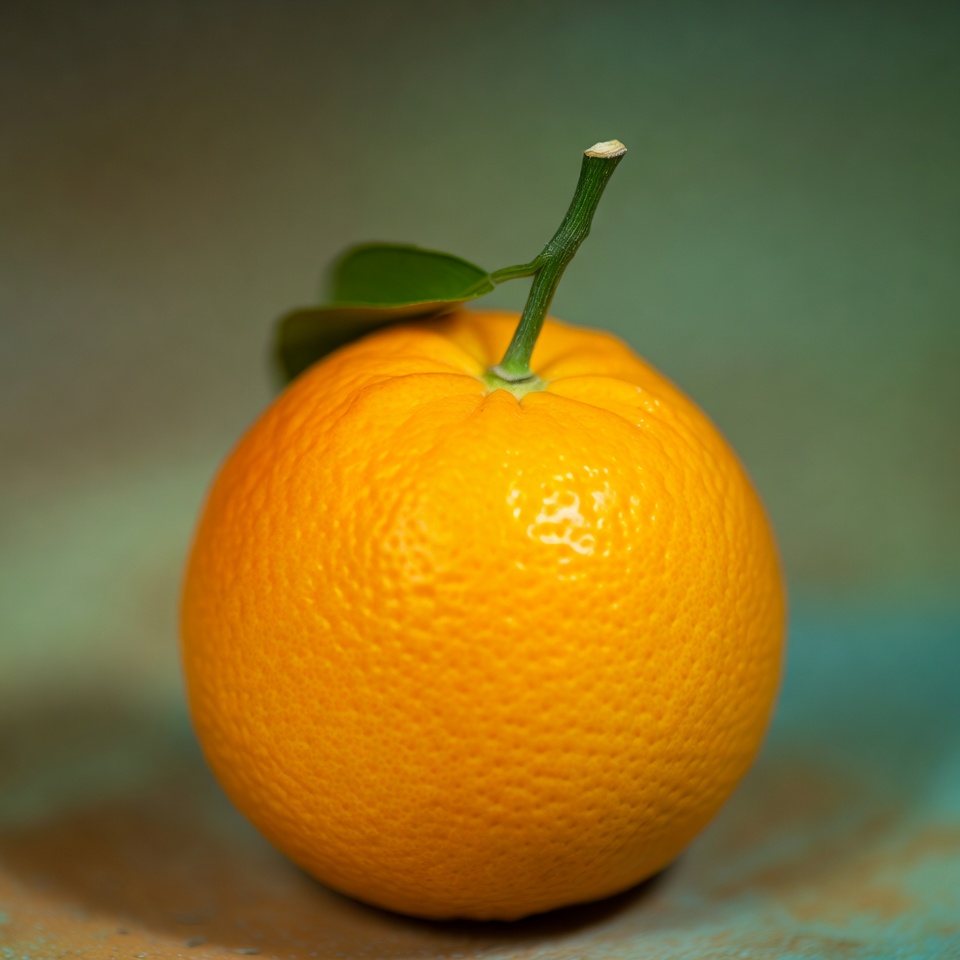 Fresh orange with green leaf Fresh orange with green leaf