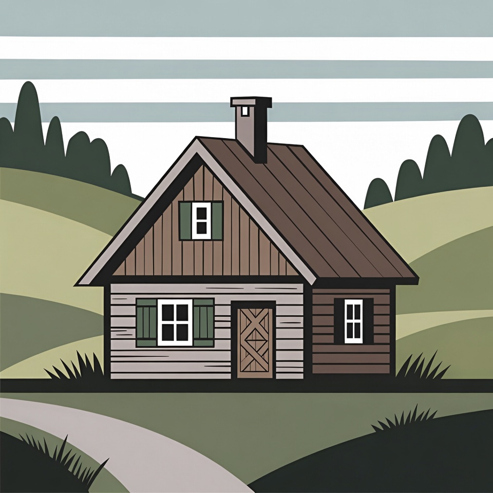 Cozy Wooden House in Hills Cozy Wooden House in Hills