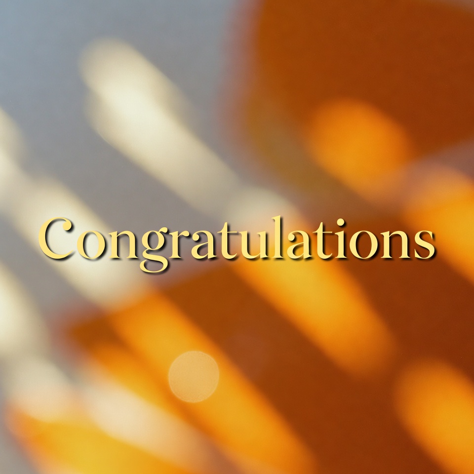 Golden Congratulations Text Background Golden Congratulations Text Background