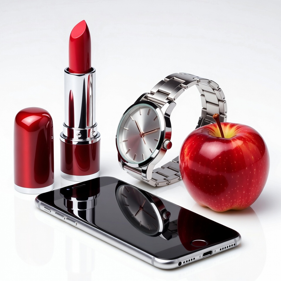Red Lipstick Watch Apple Smartphone Red Lipstick Watch Apple Smartphone