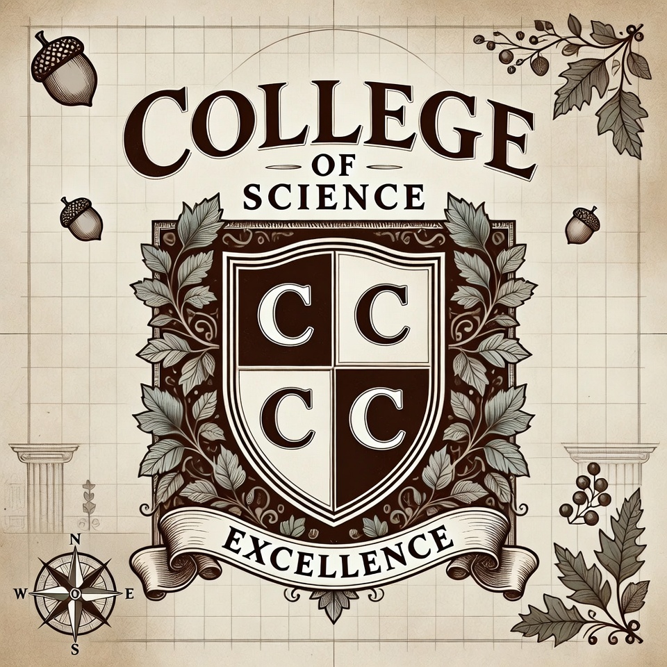College of Science Excellence Shield College of Science Excellence Shield