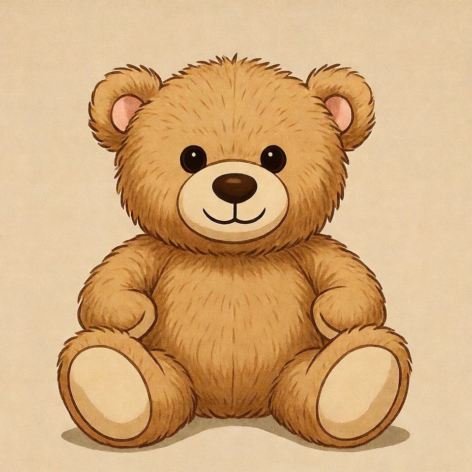 Cute teddy bear illustration Cute teddy bear illustration