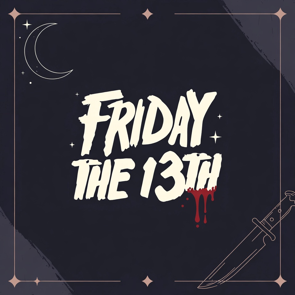 Friday the 13th Horror Graphic Friday the 13th Horror Graphic
