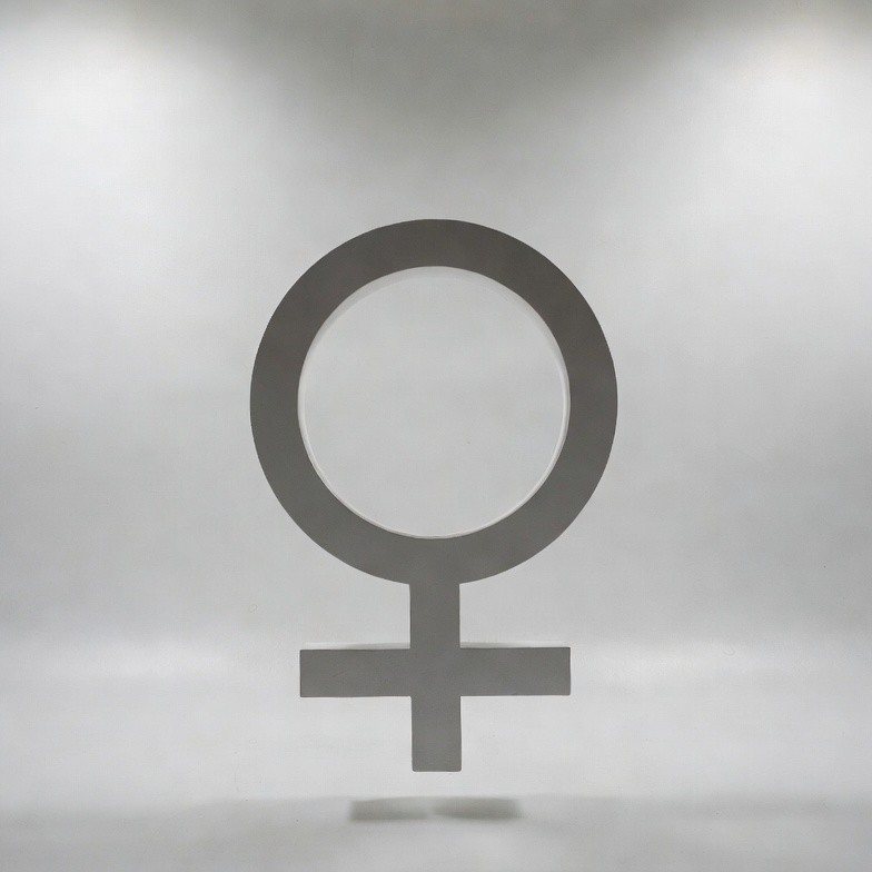 Venus Symbol on White Background Venus Symbol on White Background