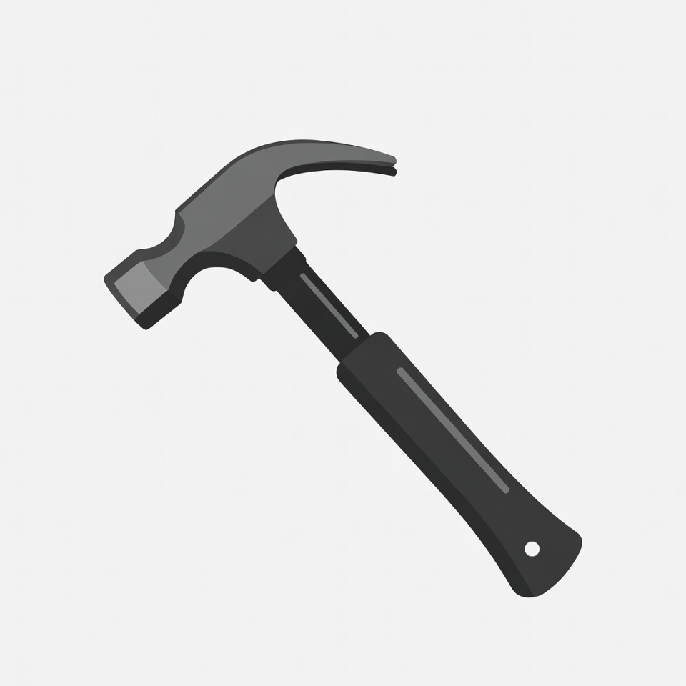 Claw Hammer Illustration Claw Hammer Illustration