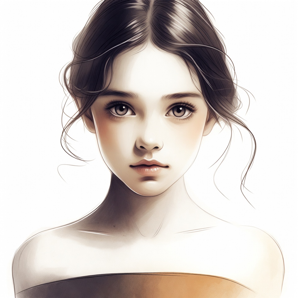 Beautiful Asian girl portrait Beautiful Asian girl portrait