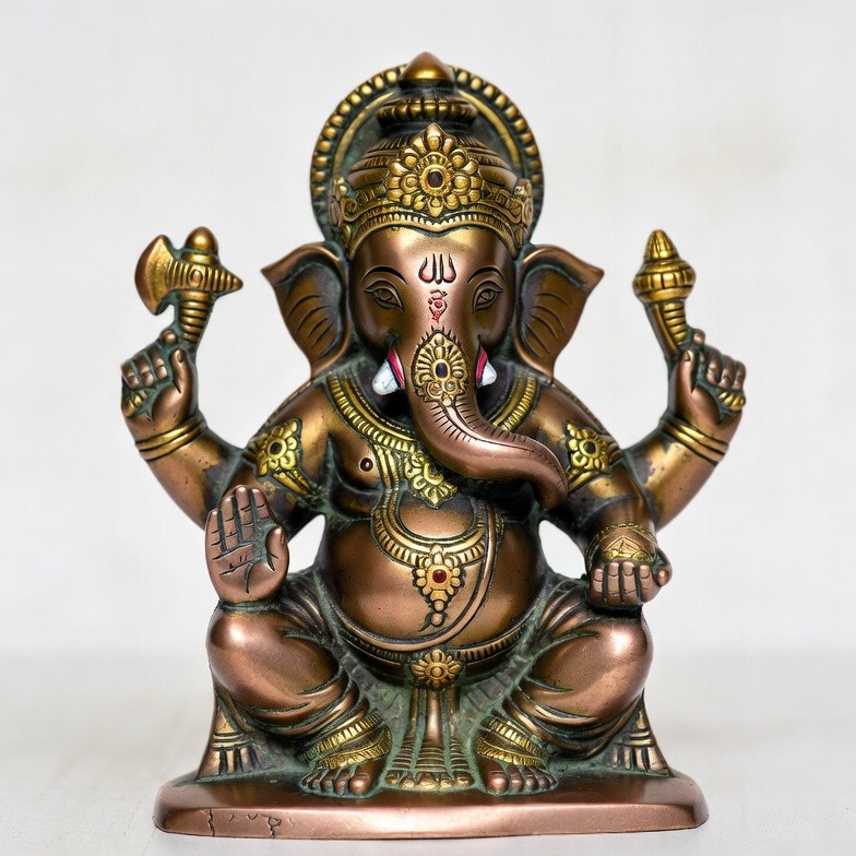 Bronze Ganesha Statue Sitting Bronze Ganesha Statue Sitting