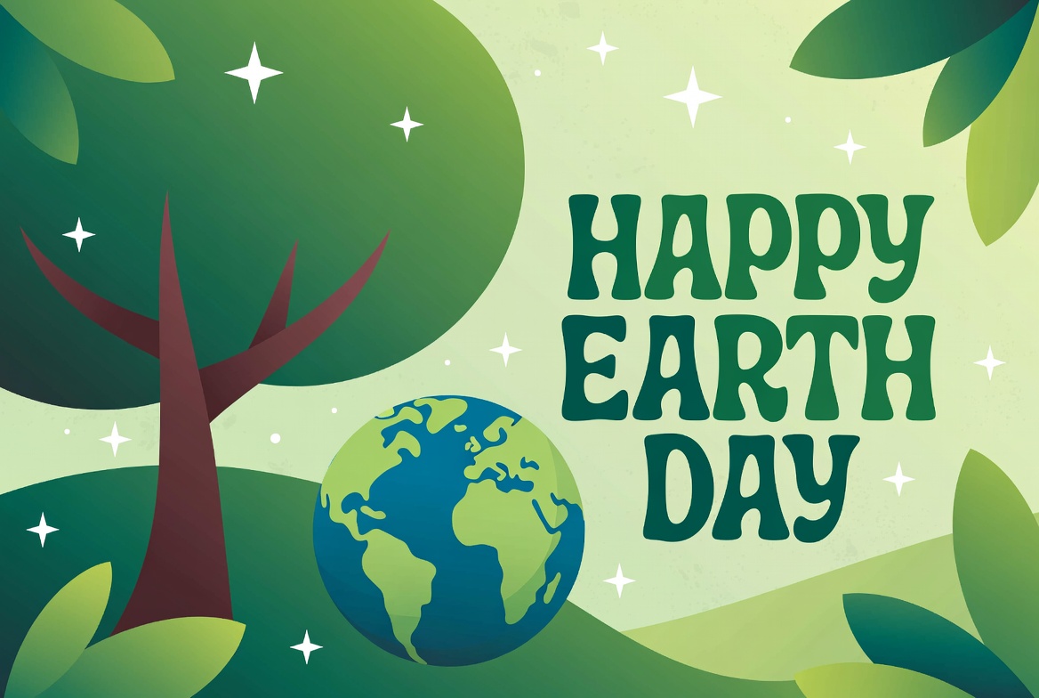Happy Earth Day Illustration Happy Earth Day Illustration