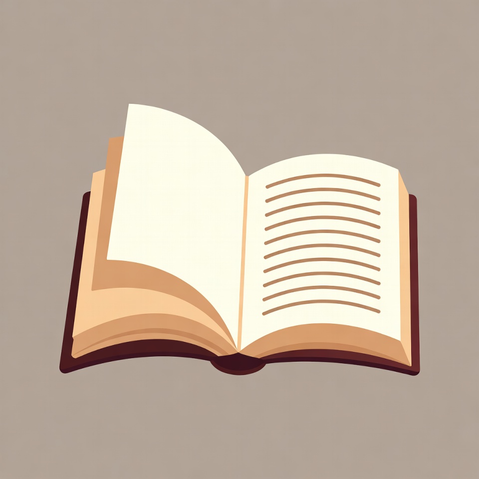 Open Book Illustration Open Book Illustration