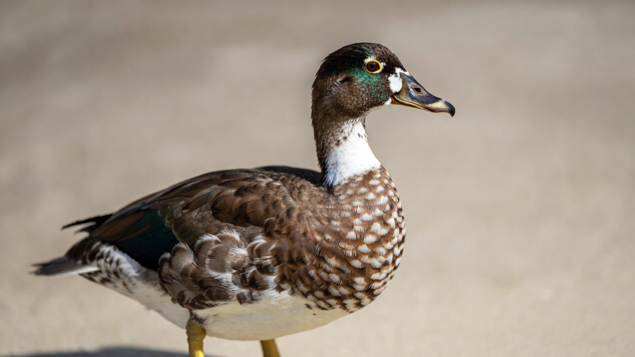Male Mallard Duck Standing Male Mallard Duck Standing