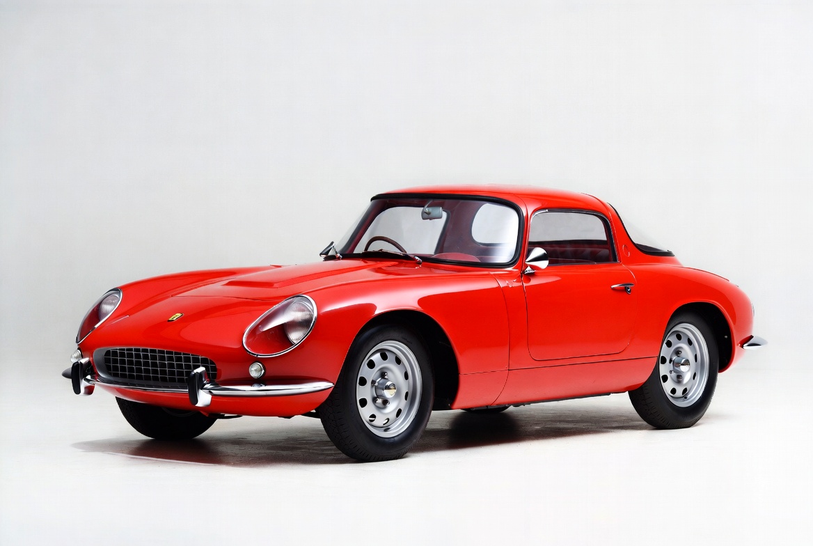 Red Ferrari 250 GT Coupe Red Ferrari 250 GT Coupe